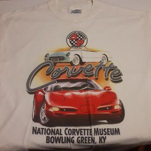 Corvette National Corvette Museum Women's SS T Shirt in Size L